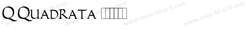 Q Quadrata字体转换
